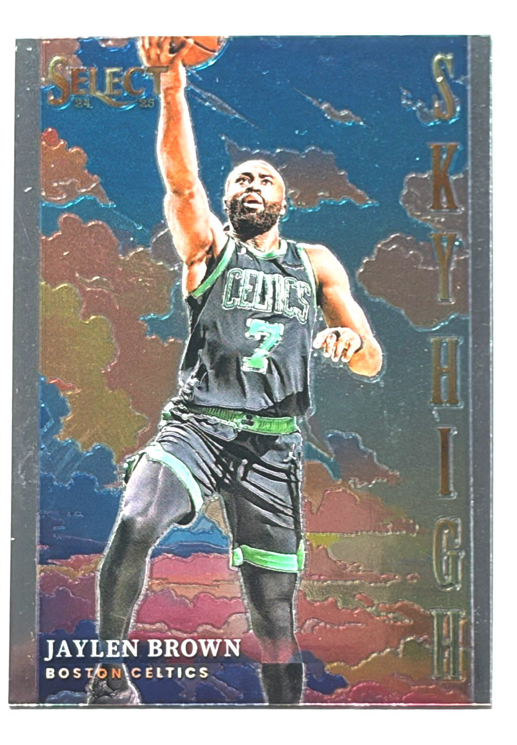 Jaylen Brown 2024-25 Panini Select Sky High #18