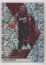 2019-20 Panini Mosaic Fast Break Silver Prizm Bam Adebayo #150 vu6