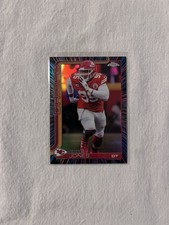 2025 TOPPS CHROME CHRIS JONES NEON PULSE REFRACTOR SP CHIEFS
