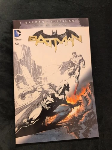 BATMAN  #50 JIM LEE FIRST PRINT SUPERMAN  VARIANT 1