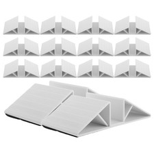 14pcs Pet Gate Support Feet Stabilizer, Plastic Triangle Reinforcement for