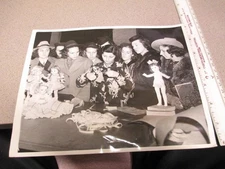 IDEAL TOY CO vintage toy photo 1939 doll clothing McDowell School Costume Design