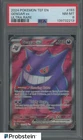 2024 Pokemon TEF EN Ultra Rare #193 Gengar ex PSA 8 NM-MT