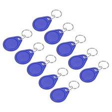 20 x RFID Key Fobs UID 13.56MHz Rewritable Proximity IC Card Contactless Blue