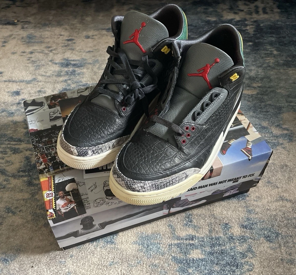 Jordan 3 Retro Black for Sale | Authenticity Guaranteed | eBay