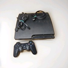 Sony PlayStation 3 Slim 160GB Console - Black Controller And HDMI