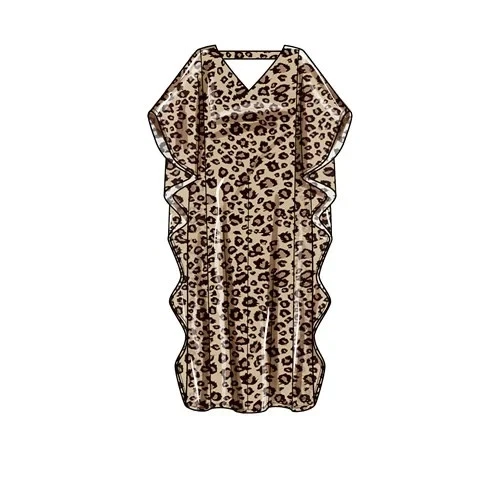 SIMPLICITY Sewing Pattern 9323 Misses Womens Ladies  Caftans  6-24 FLASH PRICES - Image 3 of 4