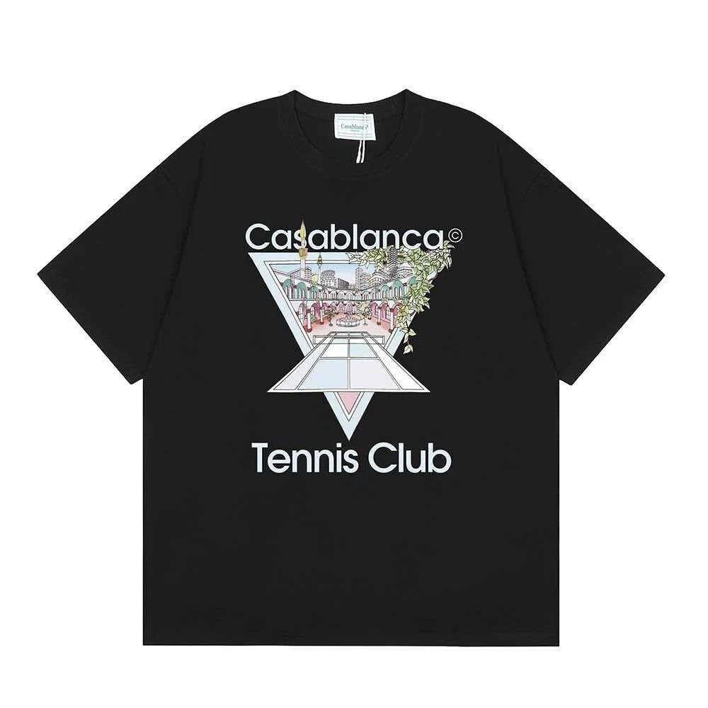 Casablanca 280g Pure Cotton Couple's Beach T-Shirt for Men and Women
Opens in a new window or tab
