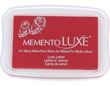 Tsukineko Memento Luxe Mixed Media Inkpad, Love Letter