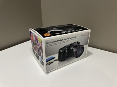 Blackmagic Design Pocket Cinema Camera 6K Body + Battery + Power Supply | Tested