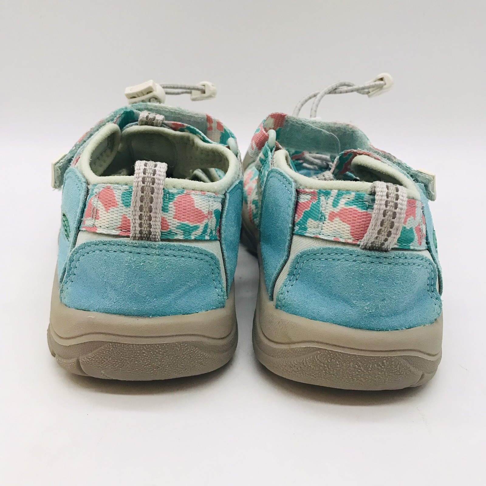 Scarpe da trekking Keen Newport H2 rosa acqua mimetiche grandi bambini 3 sandali sportivi 1026276