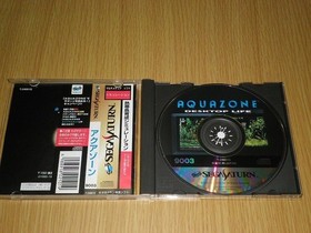 Sega Saturn Aqua Zone DESKTOP LIFE Used AQUA ZONE