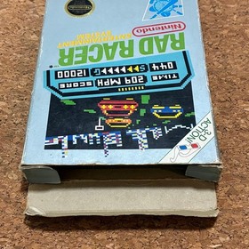 NES RAD RACER North American version Highway Star