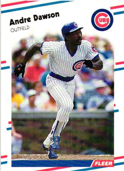 1988 Fleer #415 Andre Dawson