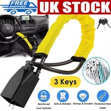 Steering Wheel Lock Titan Lock Car Accessories Anti-Theft Device High Visibility