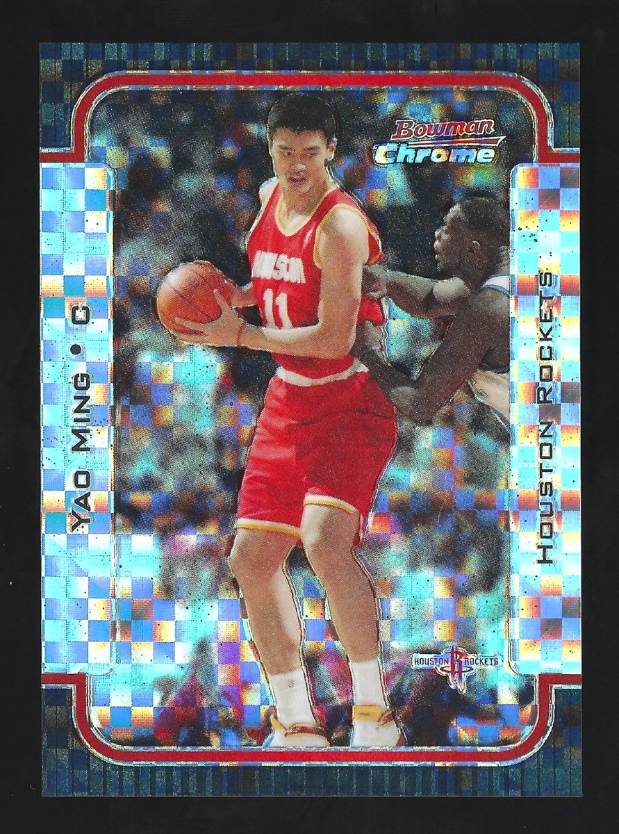 姚明篮球亲笔签名体育交易卡和配件| eBay