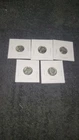 Lot Of Five 1963 D Roosevelt Dimes 90% Silver