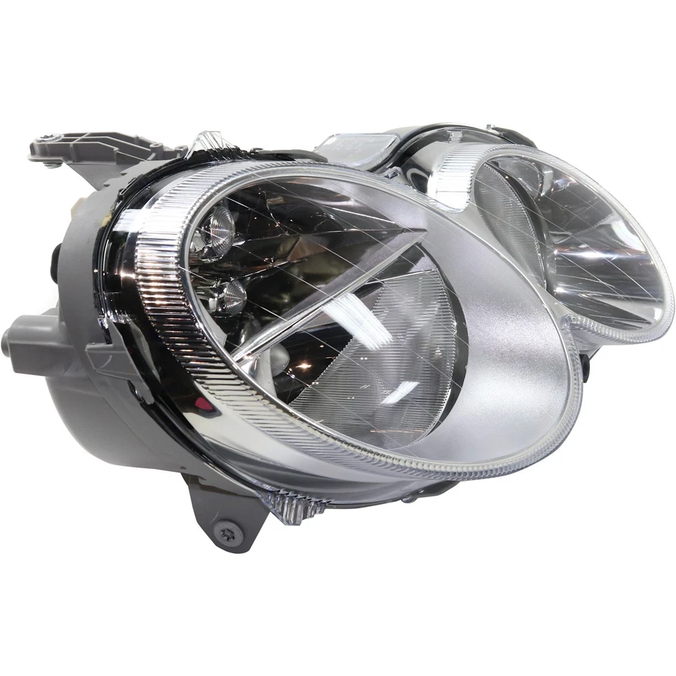 Halogen Headlight Set For 2003-06 Mercedes Benz CLK500 CLK55 AMG LH and RH CAPA - Image 3 of 4