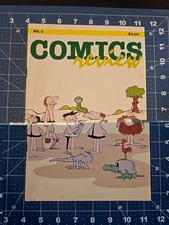 💥COMICS REVIEW #2 1984 COMIC STRIPS BLOOM COUNTY B.C. TUMBLEWEEDS PEANUTS