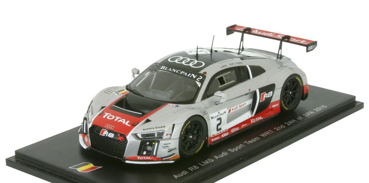 SPARK 1/43 AUDI R8 LMS GT3 Audi Sport Team WRT SPA 24h 2020 #30 #SB380