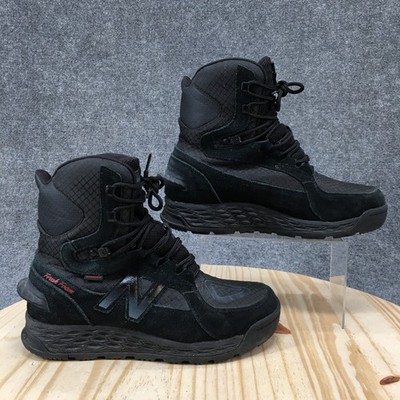New Balance Boots Mens 9 D Fresh Foam 1000v1 Lace Up Winter Boot Black Gray