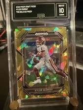 2023 Panini Prizm Draft Picks - Kyler Murray #66 Gold Ice Prizm