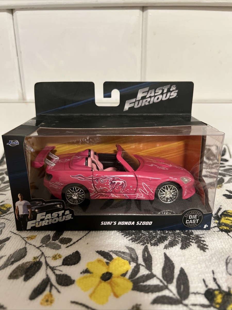 Jada Toys 1995 Sukis Honda S2000 Fast & Furious 1:32 Scale - Pink