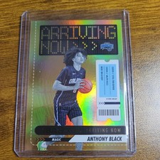 2023-24 NBA Hoops Anthony Black Arriving Now GOLD Holo Rookie #24 RC Magic