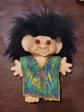 Vintage 1960s Thomas Dam troll Rare Made In New Zealand. 6". 