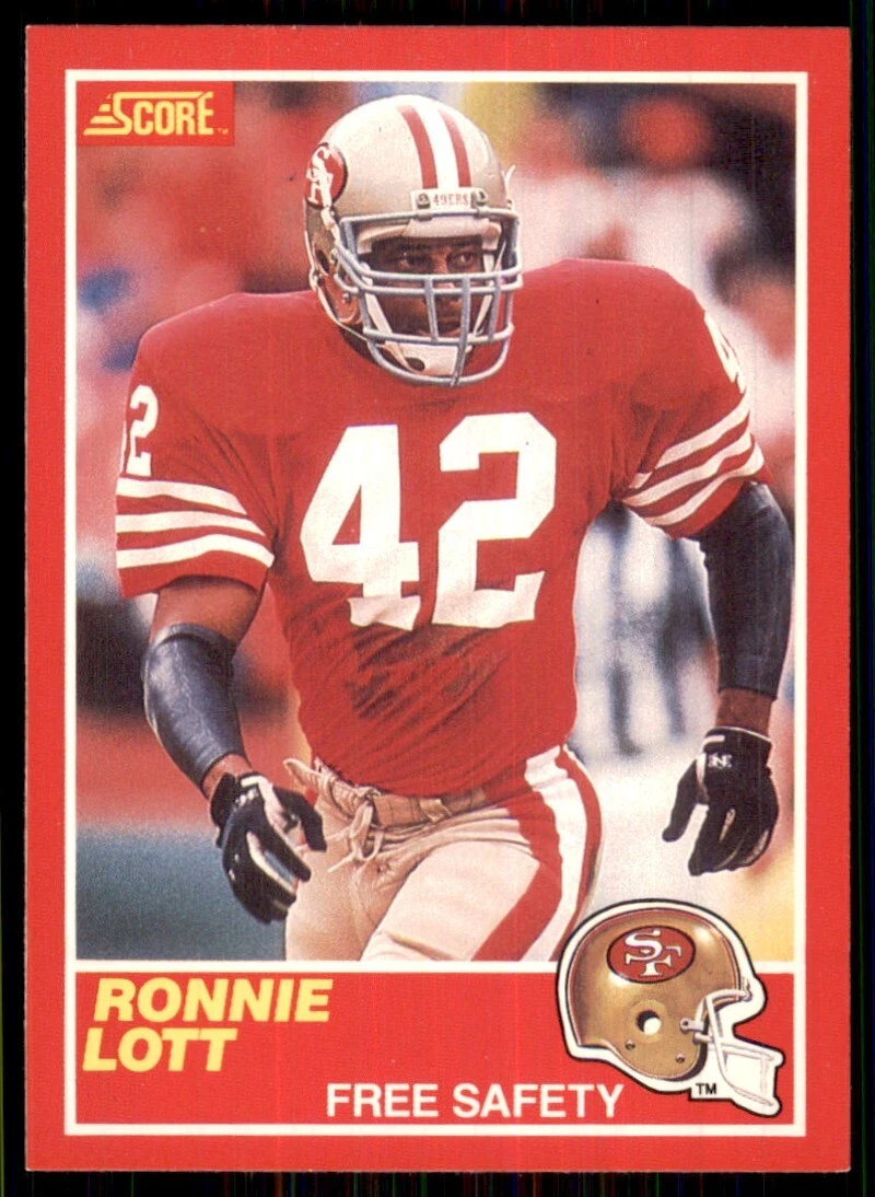 1989 Score #215 Ronnie Lott San Francisco 49ers