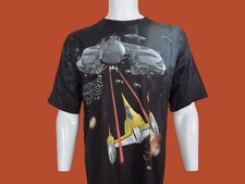 Vintage Star Wars Episode 1 Naboo Fighter Vader Yoda New With Tag T Shirt Size L