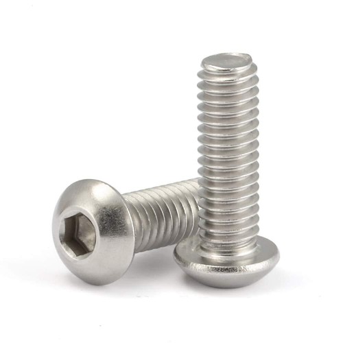 Tornillos de cabezal de botón M2-M5 pernos hexagonales Allen grado marino A4 acero inoxidable - Imagen 15 de 76