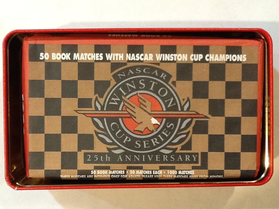 NASCAR WINSTON CUP SERIES 25th ANNIVERSARY MATCHES WITH