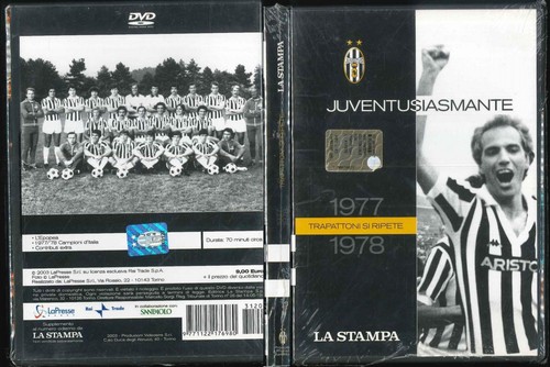 JUVENTUSIASMANTE 1977 1978 TRAPATTONI SI RIPETE EDITORIALE DVD NUOVO SIGILLATO - 第 1/1 張圖片