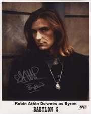 ROBIN ATKIN DOWNES - Babylon 5 GENUINE SIGNED AUTOGRAPH