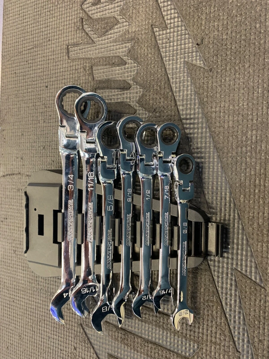 Masterforce ratcheting wrench set deals