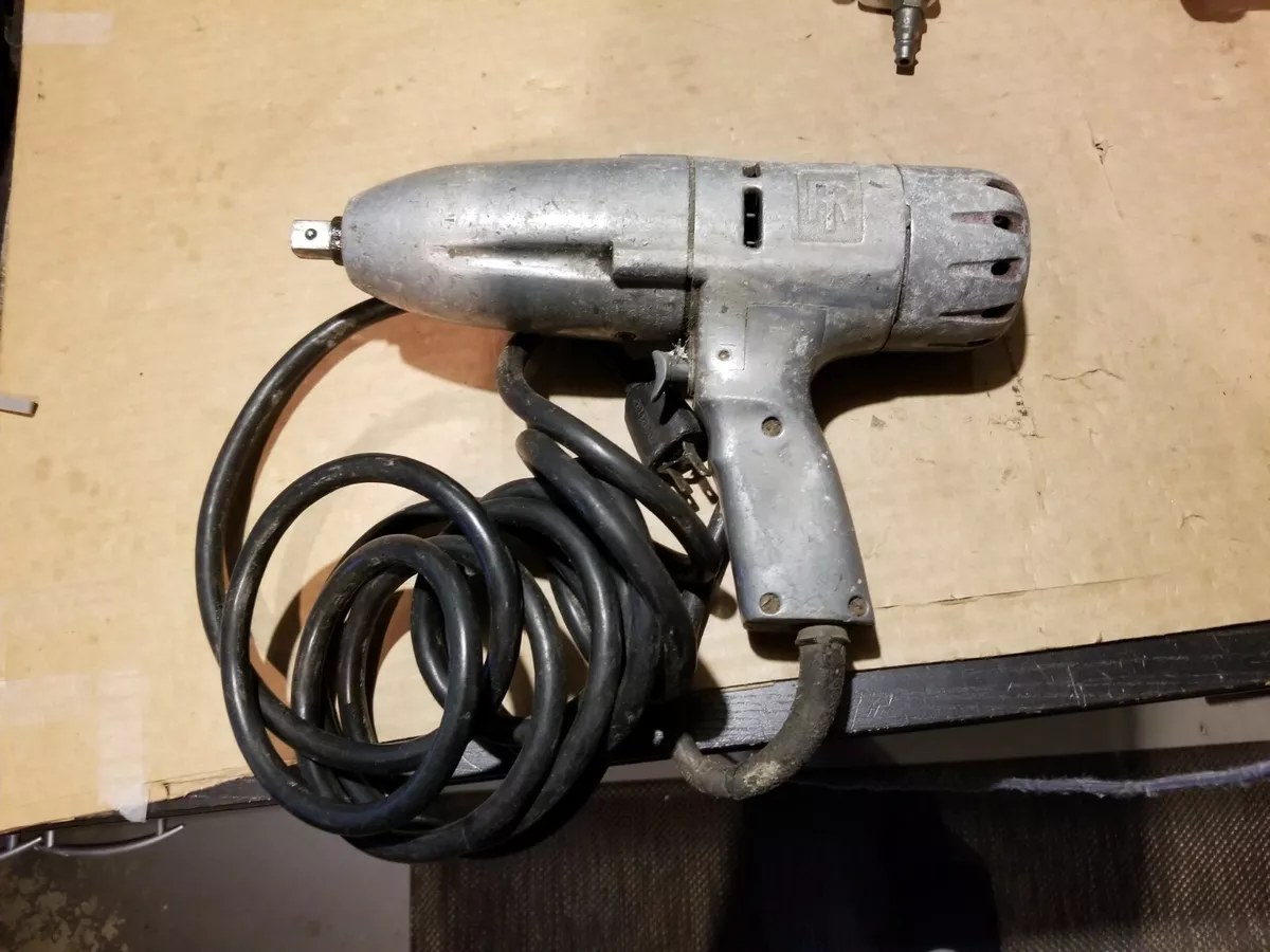 Corded outlet impact gun