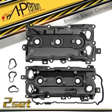 A-Premium Engine Valve Cover LH & RH w/ Gasket for Infiniti Maxima Infiniti QX60