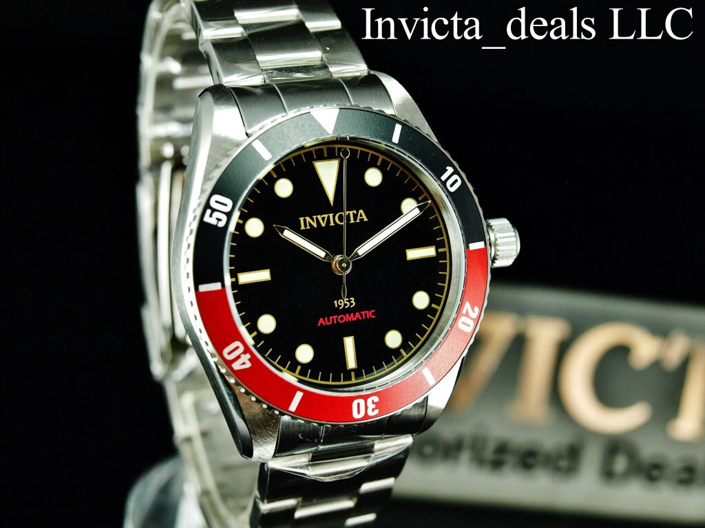 RARE NEW Invicta 40mm Men s 1953 PRO DIVER AUTOMATIC NH35A BLACK