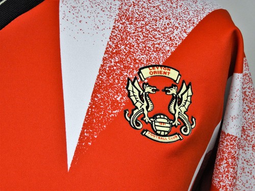 Leyton Orient Olympic Shirt Vintage Jersey Camiseta Home 1996-97 Size M - Picture 5 of 8