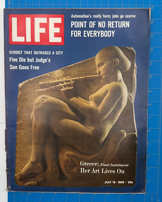 July 19, 1963 - Life Magazine - Greece Final Instalment Her Art Lives On