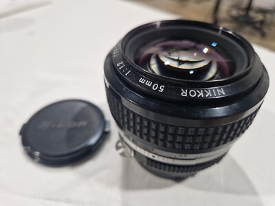Nikon Nikkor Ai-S 50mm Vintage Lens UK