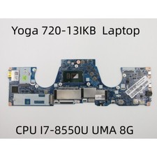 For Lenovo ideapad Yoga 720-13IKB Laptop Motherboard I7-8550U UMA 8G 5B20Q10899