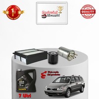 Inspektionskit Filter Und ÖL Xkia Carnival III 2.9 Crdi 136KW 185CV 2008->