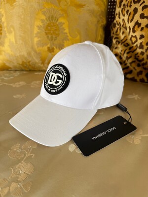 DOLCE & GABBANA Baseball Hat Cap * Black & White * NEW w  display picture 2