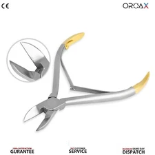 Orthodontic Heavy Duty Distal End Soft Wire Cutting Pliers 12.5cm Double Springs