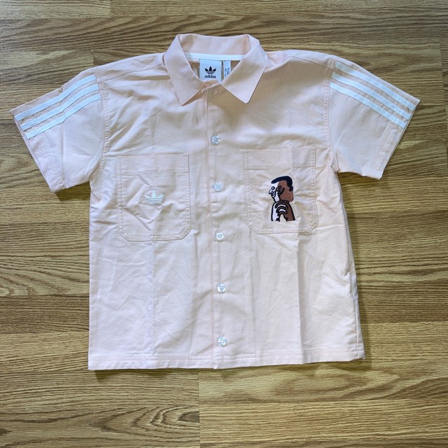 blush adidas shirt