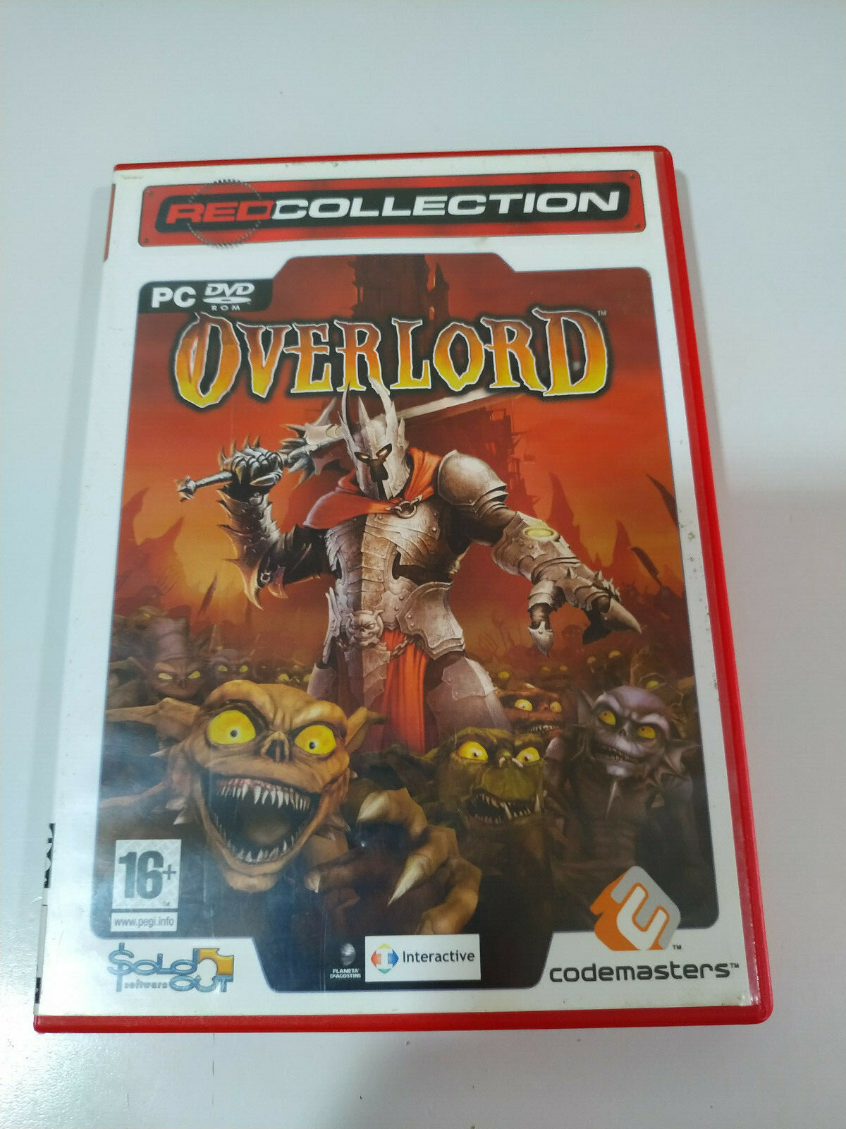Overlord Juego Para PC DVD-ROM Español Codemasters Red Collection Am