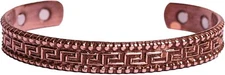 New!Pure Copper Magnetic Bracelet Tibetan Arthritis Magnetic Therapy Cuff Tribal