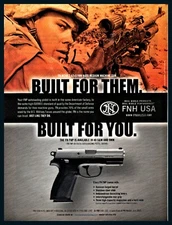 2007 FNH USA FN Herstal FNP Pistol AD w/ FN M240 NATO Medium Machine Gun Soldier